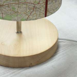 turned base detail chrome sycamore