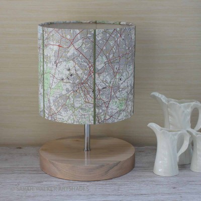 Epsom map lamp