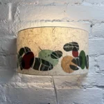 Multicoloured wall lampshade