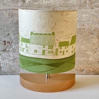 Green cottage design table lamp by ArtShades